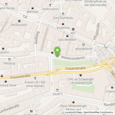 Standortübersicht der Tankstelle SWM Versorgungs GmbH in 80331 München