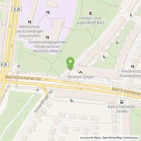 Standortübersicht der Tankstelle SWM Versorgungs GmbH in 81671 München