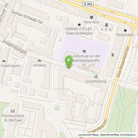 Standortübersicht der Tankstelle SWM Versorgungs GmbH in 81671 München