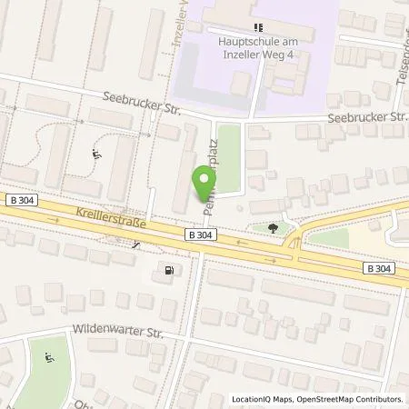 Standortübersicht der Tankstelle SWM Versorgungs GmbH in 81825 München