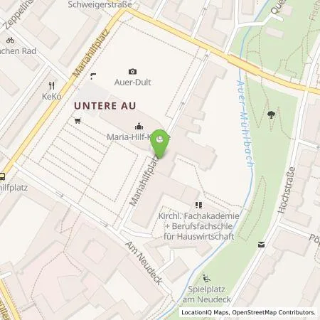 Standortübersicht der Tankstelle SWM Versorgungs GmbH in 81547 München