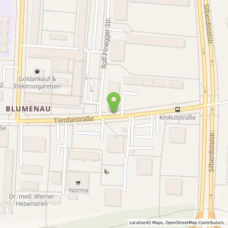 Standortübersicht der Tankstelle SWM Versorgungs GmbH in 80689 München