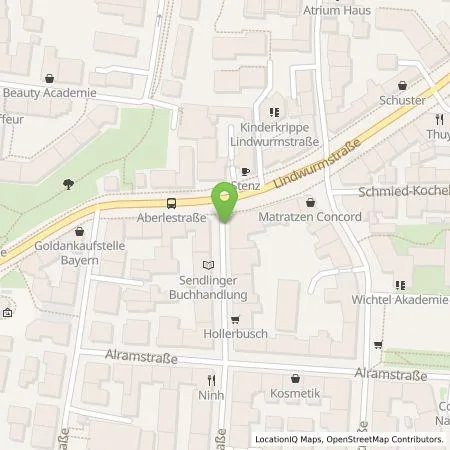 Standortübersicht der Tankstelle SWM Versorgungs GmbH in 81371 München