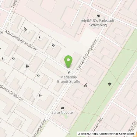 Standortübersicht der Tankstelle SWM Versorgungs GmbH in 80807 München