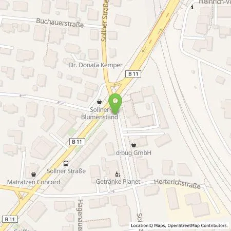 Standortübersicht der Tankstelle SWM Versorgungs GmbH in 81479 München