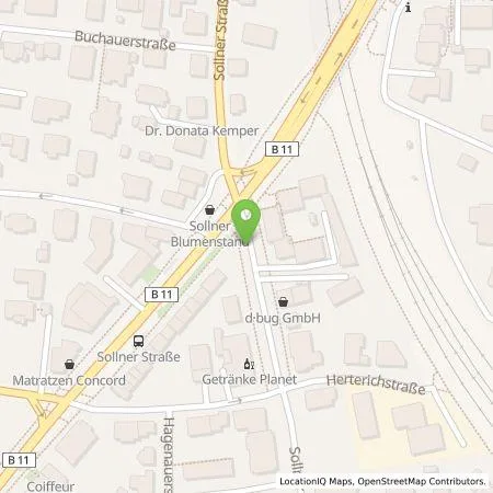 Standortübersicht der Tankstelle SWM Versorgungs GmbH in 81479 München