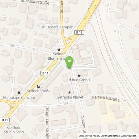 Standortübersicht der Tankstelle SWM Versorgungs GmbH in 81479 München