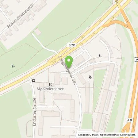 Standortübersicht der Tankstelle SWM Versorgungs GmbH in 81549 München