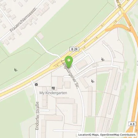 Standortübersicht der Tankstelle SWM Versorgungs GmbH in 81549 München