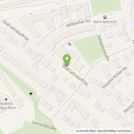 Standortübersicht der Tankstelle SWM Versorgungs GmbH in 81829 München