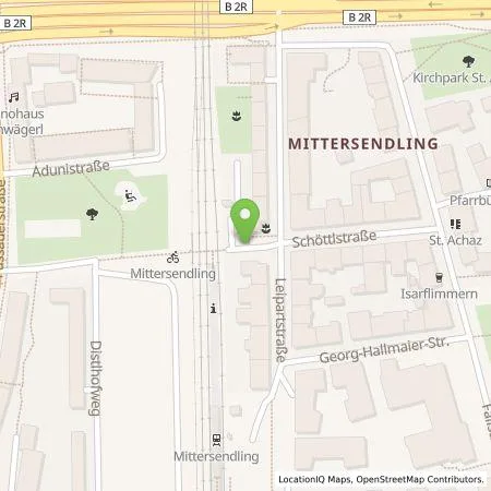 Standortübersicht der Tankstelle SWM Versorgungs GmbH in 81369 München