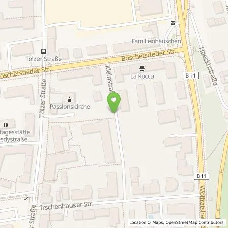 Standortübersicht der Tankstelle SWM Versorgungs GmbH in 81379 München