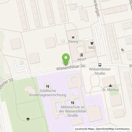 Standortübersicht der Tankstelle SWM Versorgungs GmbH in 81249 München