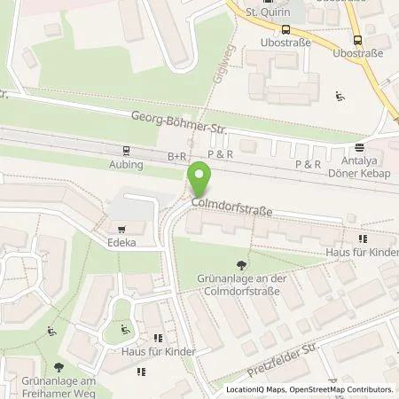 Standortübersicht der Tankstelle SWM Versorgungs GmbH in 81249 München