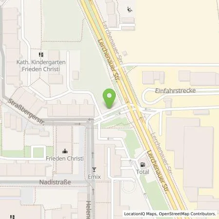 Standortübersicht der Tankstelle SWM Versorgungs GmbH in 80809 München