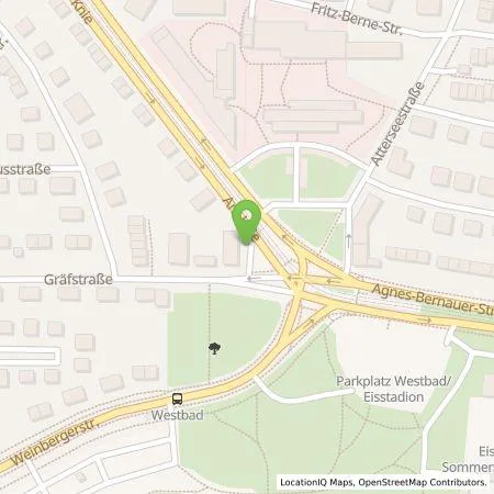 Standortübersicht der Tankstelle SWM Versorgungs GmbH in 81241 München