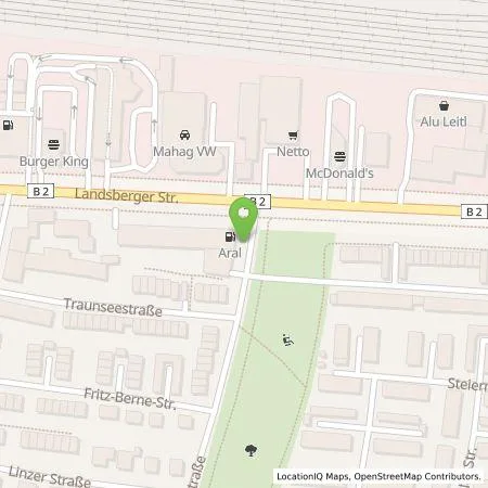 Standortübersicht der Tankstelle SWM Versorgungs GmbH in 81241 München