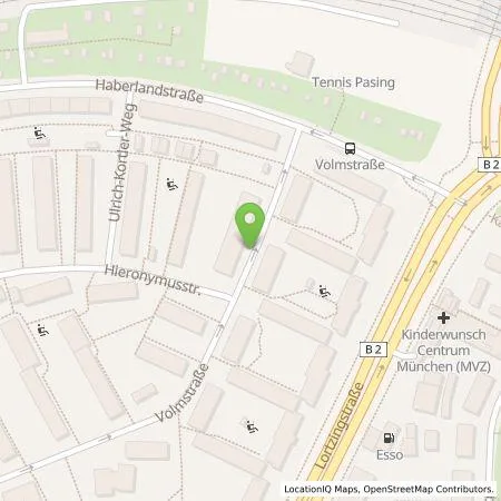 Standortübersicht der Tankstelle SWM Versorgungs GmbH in 81241 München