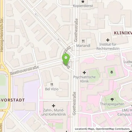 Standortübersicht der Tankstelle SWM Versorgungs GmbH in 80336 München