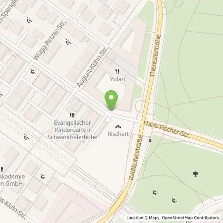 Standortübersicht der Tankstelle SWM Versorgungs GmbH in 80339 München