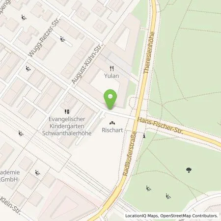 Standortübersicht der Tankstelle SWM Versorgungs GmbH in 80339 München