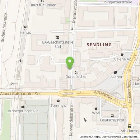 Standortübersicht der Tankstelle SWM Versorgungs GmbH in 81373 München