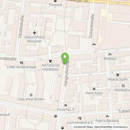 Standortübersicht der Tankstelle SWM Versorgungs GmbH in 80339 München