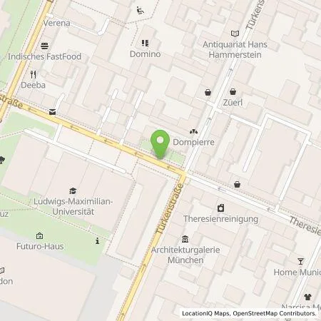 Standortübersicht der Tankstelle SWM Versorgungs GmbH in 80333 München