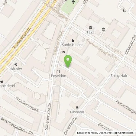 Standortübersicht der Tankstelle SWM Versorgungs GmbH in 81457 München