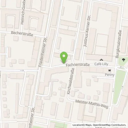 Standortübersicht der Tankstelle SWM Versorgungs GmbH in 80686 München