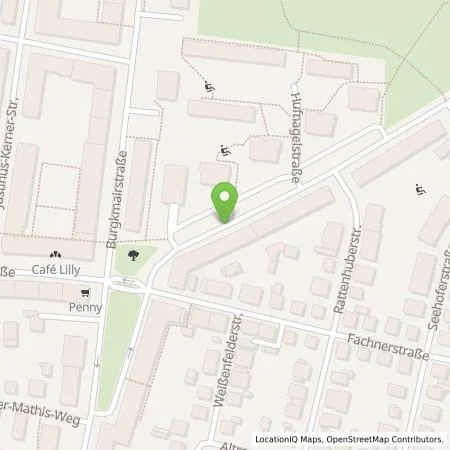 Standortübersicht der Tankstelle SWM Versorgungs GmbH in 80686 München