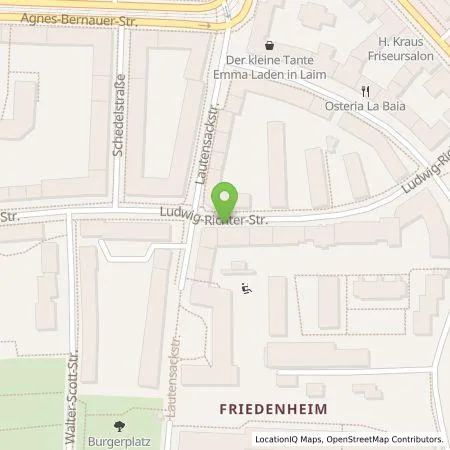 Standortübersicht der Tankstelle SWM Versorgungs GmbH in 80687 München