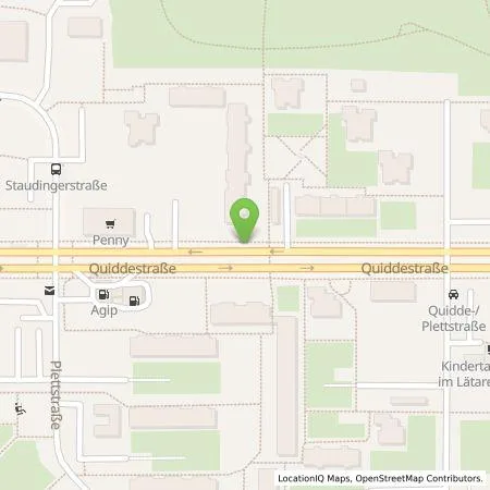 Standortübersicht der Tankstelle SWM Versorgungs GmbH in 81735 München