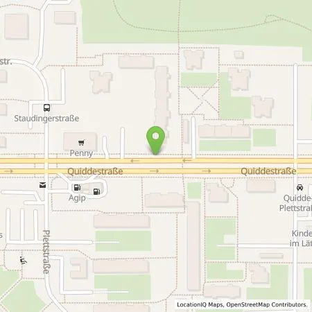 Standortübersicht der Tankstelle SWM Versorgungs GmbH in 81735 München