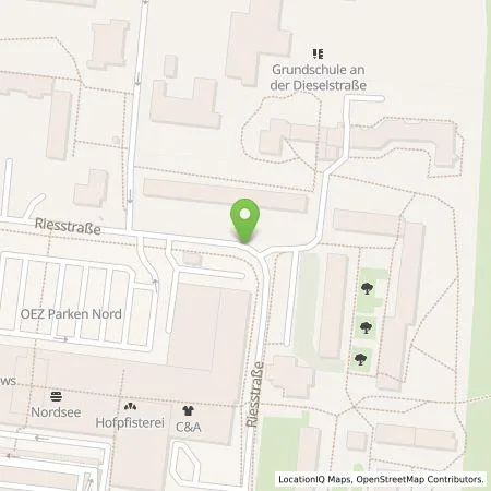 Standortübersicht der Tankstelle SWM Versorgungs GmbH in 80993 München