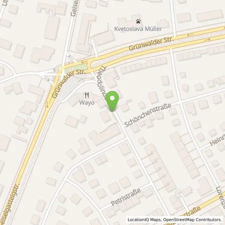 Standortübersicht der Tankstelle SWM Versorgungs GmbH in 81545 München