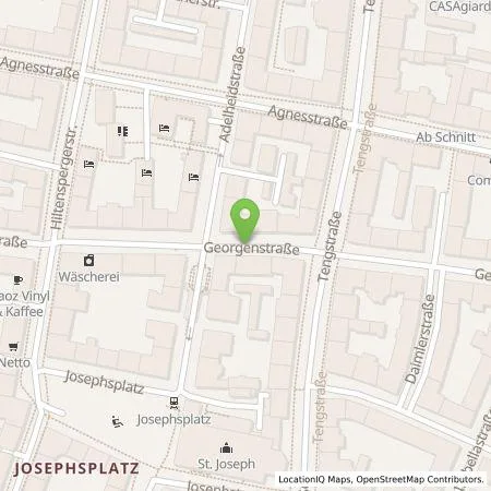 Standortübersicht der Tankstelle SWM Versorgungs GmbH in 80798 München