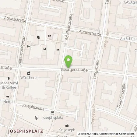 Standortübersicht der Tankstelle SWM Versorgungs GmbH in 80798 München