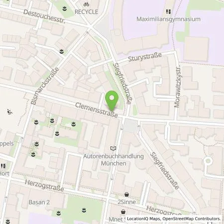 Standortübersicht der Tankstelle SWM Versorgungs GmbH in 80803 München