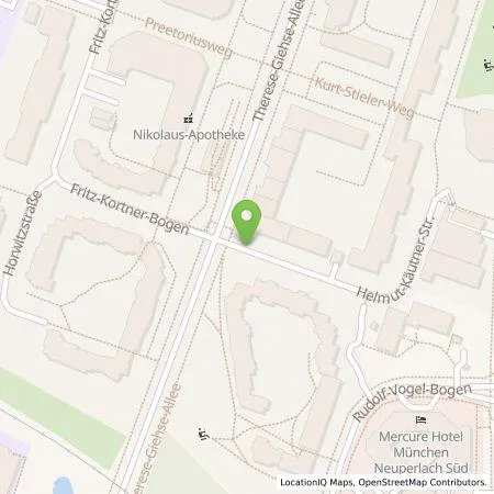 Standortübersicht der Tankstelle SWM Versorgungs GmbH in 81739 München