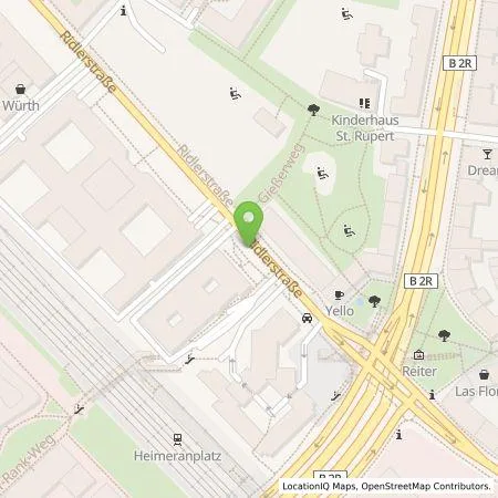 Standortübersicht der Tankstelle SWM Versorgungs GmbH in 80339 München