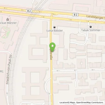 Standortübersicht der Tankstelle SWM Versorgungs GmbH in 80339 München