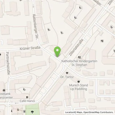 Standortübersicht der Tankstelle SWM Versorgungs GmbH in 81373 München