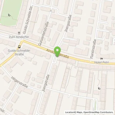 Standortübersicht der Tankstelle SWM Versorgungs GmbH in 80689 München