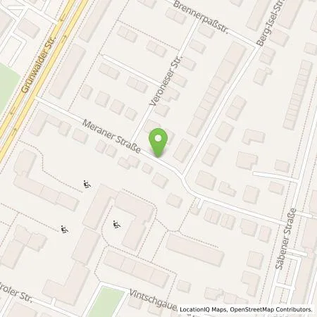 Standortübersicht der Tankstelle SWM Versorgungs GmbH in 81547 München