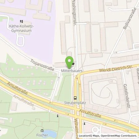 Standortübersicht der Tankstelle SWM Versorgungs GmbH in 80639 München