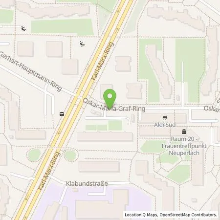 Standortübersicht der Tankstelle SWM Versorgungs GmbH in 81737 München