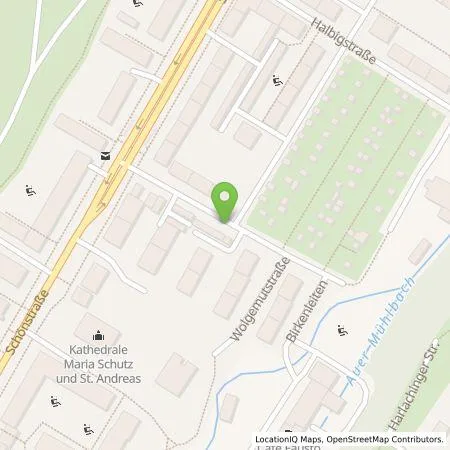 Standortübersicht der Tankstelle SWM Versorgungs GmbH in 81543 München