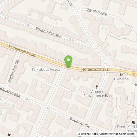 Standortübersicht der Tankstelle SWM Versorgungs GmbH in 80796 München