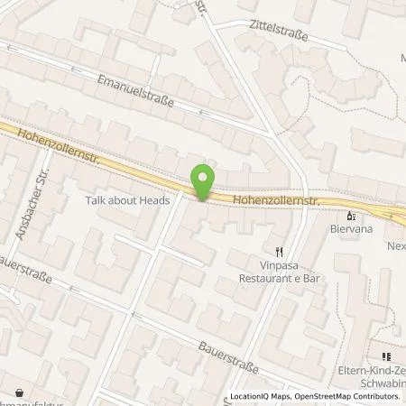 Standortübersicht der Tankstelle SWM Versorgungs GmbH in 80796 München